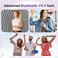 32GB MP3 Player with Bluetooth 5.3, AGPTEK A09X 2.4" Screen Portable Music Player with Speaker Lossless Sound with FM Radio, Voice Recorder, Supports up to 128GB, Purple