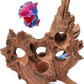 Driftwood for Aquarium Natural Aquarium Wood for Aquascaping Fish Tank Decorations Reptile Tank Decor (Porous Natural Driftwood 10-16“)