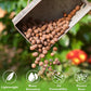 Halatool 8LB Clay Pebbles for Plants 4mm-16mm Lightweight Hydroton Leca Balls for Indoor Potted Plants Hydroponics Gardening Orchids Drainage Decoration Aquaponics