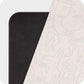 4mm Cushioned Exercise Mat for Yoga & Pilates - Anti Slip, Polyurethane with Suede Top & Carrying Strap