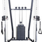 Body-Solid Best Fitness Functional Trainer Cable Machine, Full Body Workout Weight Stacks, Chest and Shoulder Exercise Home Gym LAT Pulldown Machines with 190lb Weights Stack, Midnight Black