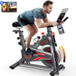 HARISON Semi-Commercial Exercise Bike 400 lbs Capacity, Magnetic Stationary Bikes for Home Gym with Bluetooth & Tablet Holder & Comfortable Seat Cushion
