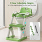 Potty Training Seat, Toddler Toilet Seat for Kids Boys Girls, 2 in 1 Potty Training Toilet for Kids, Splash Guard Anti-Slip Pad Step Stool, Adjust High Potty Chair for Toddler Kid Boys Girls