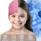 COOLMATE Fabric Swim Cap for Adult Women Men Kid 3 4 6 8 14 16, Silicone Water Resistant Layer, Cloth Swim Cap Gifts for Swimmers, Lightweight for Pool, Lap Swimming (1 pc)