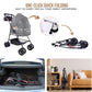Pet Stroller for Small Dogs Cats with Wheels, Detachable Carrier, Max Load 33 lbs, Easy Folding, Compact Portable, Dog Carriage Cart Car Seat 3 in 1