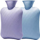 FORICOM Extra Large Hot Water Bottles for Pain Relief.2pack,2L Hot Water Bag for Back Pain, Heating Pad 2Liter, Non Toxic and Rubber, Hot and Cold Therapy.Bpa Free.