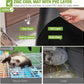 GUTINNEEN Rabbit Hutch Indoor Guinea Pig Cage Bunny House 36.6" Upgraded with Anti Chewing Edges, Cool Zinc Sheet, Leakproof PVC Layer, Wire Floor, Detachable Legs (Brown)