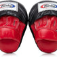 Fairtex FMV9 Contoured Focus Mitts |Striking Accuracy & Protection for Boxing, Muay Thai, Kickboxing |Ergonomic Design, Soft Padding, Secure Fit Leather