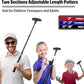 Golf Putter - Golf Putters for Men Right Handed Golfers or Left Handed Golf Putter for Kids and Womens Mini Golf Clubs Set - Two-Way Adjustable Length putters with 5 Golf Practice Ball