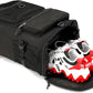 Kalesi Gym Duffle Bag Backpack 4-Way Waterproof with Shoes Compartment for travel Sport Hiking laptop (Black)