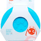 West Paw Zogoflex Zisc Dog Flying Disc, High Flying Aerodynamic Disc for Dogs Puppy – Lightweight, Floatable Disc for Fetch, Tug of War, Catch, Play – Doubles as Food/Water Bowl, Large 8.5", Aqua Blue