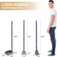 Heeyoo Dog Pooper Scooper, Dog Poop Tray and Rake Set, Pet Waste Removal Scoop with Long Adjustable Sectional Stainless Handles