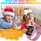 Goodatech Kids Smart Watch for Boys Girls, 1.54'' Smartwatch with 26 Puzzle Games,HD Camera,Video Music Player,Pedometer,Flashlight,Audio Book etc., Aluminum Case and Sport Band (Pink)
