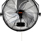 VEVOR Wall Mount Fan, 2 PCS 18 inch Waterproof, 3-speed High Velocity Max. 4000 CFM Industrial Wall Fan for Indoor, Commercial, Residential, Warehouse, Greenhouse, Workshop, Basement, Garage,Black