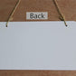 Spoiled Hamster Sign Decor & Cage Accessory (5" X 10")