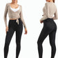 Women Tie Front Shrug Long Sleeve Bolero Cardigan Lightweight Casual Tops
