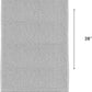Kaufman - Premium Hand Towels Set for Bathroom, Spa, Gym, and Face Towel 100% Cotton Ring Spun, Ultra Soft Feel and Highly Absorbent Towels (Light Gray, 6-PK)