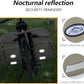 ZTZ Bike Bags for Bicycles Rear Rack, Waterproof Rear Bike Rack Bag with Rain Cover and Reflective Trim