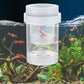 Pawfly Breeder Box for Fish Tank, Aquarium Fish Breeding Box, Floating Guppy Breeder Box, Baby Fish Separator for Aquarium, Plastic Hatchery Incubator Isolation Box for Shrimp Betta Clownfish, Medium