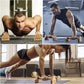Push Up Stands, Handstand Parallettes Bars, Solid Wood Push Up Bars with Non-Slip Mat Push up Handles for Floor Exercise Home Workout Equipment for Men & Women Strength Training