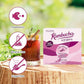 TEAZEN Mulled Wine Kombucha Tea, Live Probiotics & Postbiotics, Relaxation and Warmth for Colds and Sore Throat, Electrolyte & Hydration Drink Mix, Sugar Free, 30 Sticks, 5.29oz