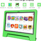 Kids Tablet, 10.1 Inch Tablet for Kids Android 14, 64GB Octa-Core, WiFi, Big Battery, Kids Space, Parental Control 1280 * 800 HD Display Children Tablets Green