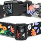 Mercano Adjustable Dog Collar - Special Design Patterns, Soft Nylon Comfortable Sturdy Pet Collar for Small Medium Large Dogs (XS, Floral Orange)