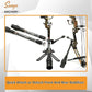 SUNYA Archery Bow Stabilizer for Compound Bow, Carbon Fiber Body Flexible Core, Damping System and Weights Kit, 8",10",12" 15" in Expedition Series