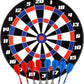 Magnetic Dart Board Game - Darts and Kids Dart Board Set,16 Inch Dart Board with 8 Strong Magnet Darts of 2 Colors,Best Kids Toy Gift Indoor Outdoor Games for Family and Friends