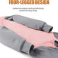 Dog Recovery Suit, Abdominal Wound After Surgery Wear, Prevent Licking Wounds, E-Collar & Cone Alternatives, Long Sleeve Postoperative Shirts Dog Bodysuit Prevent Shedding(3XL, Pink)