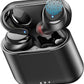 TOZO T6 Wireless Earbuds, IPX8 Waterproof Ear Buds, Stereo Bass Sound Bluetooth 5.3 Headphones in Ear, 50 Hours Playtime Earphones, Wireless Charging Case, Custom 32 EQ via APP