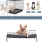 Orthopedic Memory Foam Dog Bed,Cooling Dog Beds for Medium Dogs, Washable Pet Beds for Crate with Faux Fur Cover, Waterproof Lining, M(29inch)