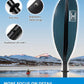 OCEANBROAD Kayak Paddle 86in/218cm, 90.5in/230cm, 95in/241cm Alloy Shaft Kayaking Boating Canoeing Oar with Paddle Leash