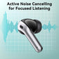 Wireless Earbuds, Bluetooth Ear Buds Headphones, 60H Long Playtime, Stereo Deep Bass, LED Power Display, IPX7 Sport Waterproof, Lightweight in-Ear Earphones with Mic for iPhone Android PC TV Computer