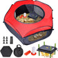 Chicken Brooder Box for Chick Starter Kit - 10 * 12inch Brooder Heating Plate Chick Brooder Pen/Baby Chicken Brooder Box 4-in-1 Bundles with Chicken Feeder, Waterer (Brooder Set)
