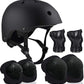Adjustable Helmet for Ages 5-16 Kids Toddler Boys Girls Youth,Protective Gear with Elbow Knee Wrist Pads for Multi-Sports Skateboarding Bike Riding Scooter Inline skatings Longboard Roller Skate