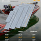 FOCEAN Boat Flooring EVA Foam Boat Decking Faux Teak Marine Flooring Boat Mat Boat Carpet Sheet for Motorboat RV Yacht Kayak Surfboard, 94.5"x 47.2"/35.4"/23.6"/15.7"