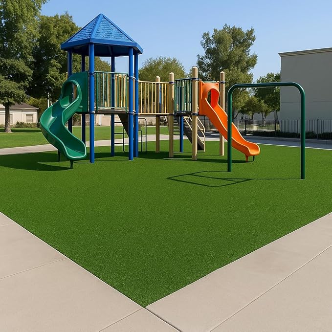Ottomanson Artificial Turf Golf Hitting Mat 3' x 10' Indoor/Outdoor Waterproof Synthetic Fake Grass for Putting Practice Baseball Football Sports Gym Backyard, Custom Size 2' up to 30'