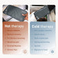 Medium Flexible Gel Ice Packs Reusable - Hot and Cold Soft Ice Packs for Injuries Reusable for Ankle, Arm, Foot, Leg, Back Pain Relief - 8" x 12" - Grey