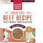 The Honest Kitchen Whole Food Clusters Small Breed Grain Free Beef Dry Dog Food, 4 lb Bag