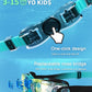 Kids Swim Goggles, Swimming Goggles for Kids with Nose Clip, Earplugs, Nose Bridge for Age 3-15
