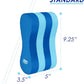 Sunlite Sports EVA 5-Layer Pull Buoy Leg Float - Pool Training Aid, Legs and HIPS Support for Adults, Kids, and Beginners, for Swimming Stroke