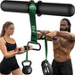 FitBeast Forearm Strengthener & Forearm Exerciser, Wrist Roller with Thicker Handle, Forearm Strength Trainer with Adjustable Strap - Ideal for Grip Strength, Muscle Building, Rehabilitation