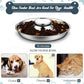 Zopeal 6 Pcs Puppy Food Bowls 11.8" Stainless Steel Puppy Feeding Bowl Dog Food Water Bowls, Weaning Feeder for Litters, Small Medium Large Dogs, Pets