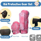 Soft-Style Kids Knee and Elbow Pads with Bike Gloves, Flexible Impact-Resistant Gear for Ages 2-11, Designed for Balance Bikes, Roller-Skating, and Skateboarding