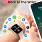 Smart Watch for Women for iPhone&Android: 100 Day+Battery Life, Smart watch(Answer/Make Calls) with 24/7 SpO2 Sleep Heart Rate Monitor,5ATM Waterproof,Fitness Tracker with 120+ Sport,Reloj Inteligente