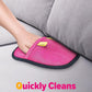 2025 Thickened Electrostatic Pet Hair Removal Gloves (2 Pcs) - Reusable Strong Grooming Gloves for Cats & Dogs, Hair Remover for Couch, Furniture, Carpet, Car Seats & Clothing (Pink)