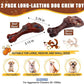Dog Chew Toys for Aggressive Chewers, Indestructible Dog Toy for for Medium/Large Breed, Tough Nylon Teething Bone Toy to Keep Them Busy,Bacon and Real Beef Flavor (Beef+Bacon Flavor, 2 Pack)