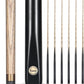 Kmise Pool Cue Sticks, 41"/57??58" Hardwood Pool Cue Set of 4/6/8, 13OZ/20OZ with 13/10 MM Brass Tips, Table Billiard Cue Stick for Bar, Home, Billiard Room