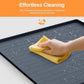 Pee Pad Tray Holder for Dogs,Non-Slip Silicone Dog Puppy Pad Holder,24 x 24 Square Puppy Potty Training Pads,No Spill Raised Lip High Edge,Portable, Leak-Proof Mat Trays for Indoor Floor Protection